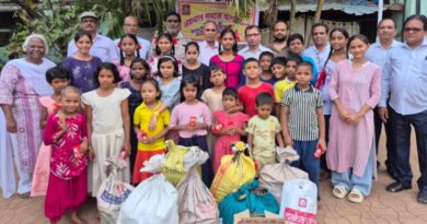 अग्रवाल समाज कल्याण ने अंबरनाथ के बाल छात्रावास में चलाया सेवा कार्यक्रम